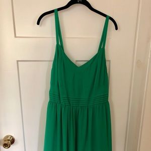 Torrid Green Chiffon Cocktail Dress - 1X